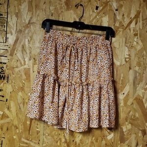 Floral  Skirt